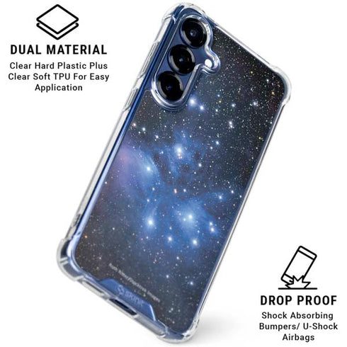 Space The Pleiades Galaxy S25 Clear Case