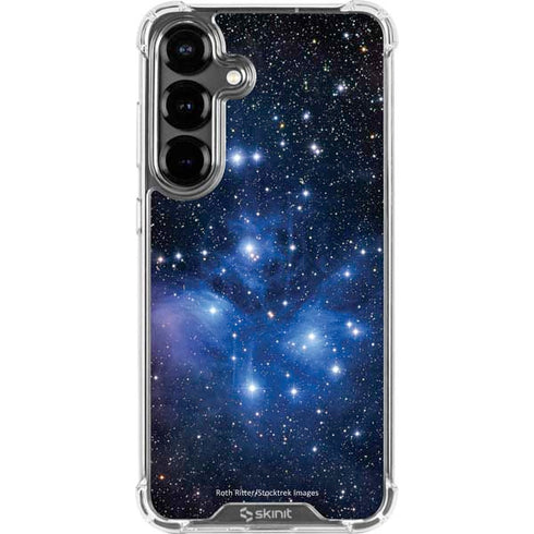 Space The Pleiades Galaxy S26 Plus Clear Case