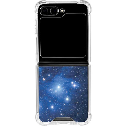 Space The Pleiades Galaxy Z Flip6 Clear Case