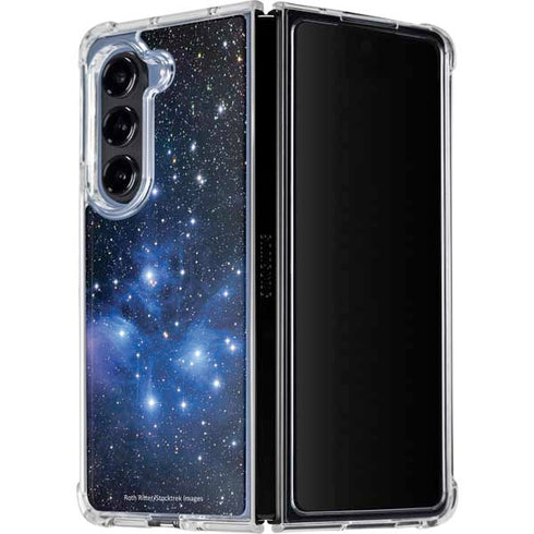 Space The Pleiades Galaxy Z Fold5 5G Clear Case