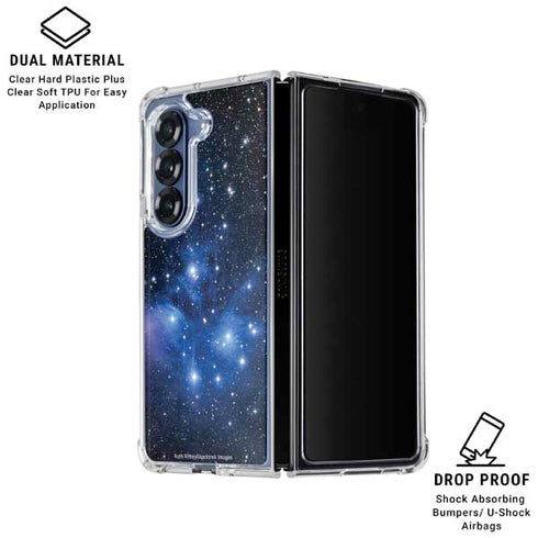 Space The Pleiades Galaxy Z Fold6 Clear Case