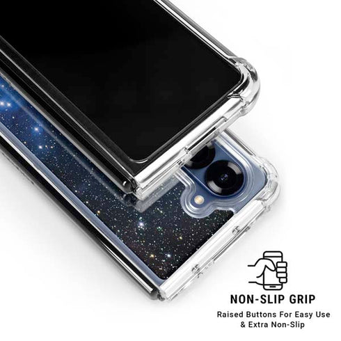 Space The Pleiades Galaxy Z Fold6 Clear Case
