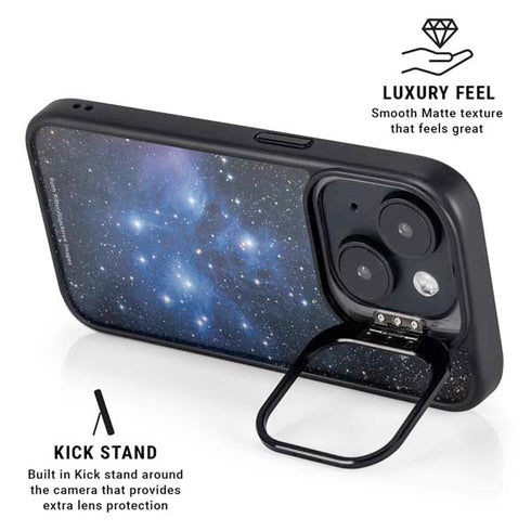Space The Pleiades iPhone 14 Kickstand Case