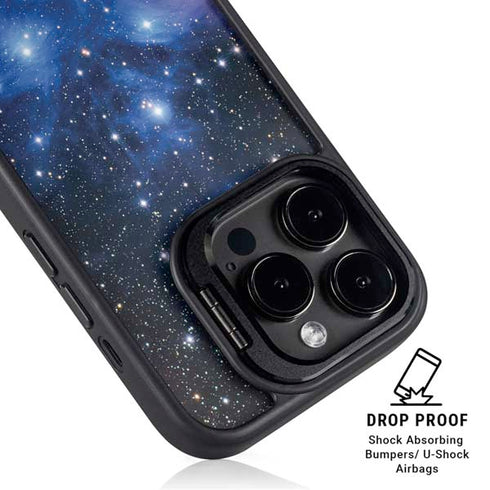 Space The Pleiades iPhone 14 Pro Kickstand Case