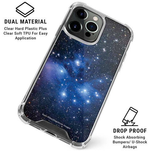 Space The Pleiades iPhone 16 Pro Clear Case