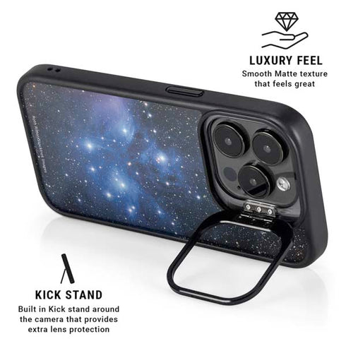 Space The Pleiades iPhone 16 Pro Max Kickstand Case