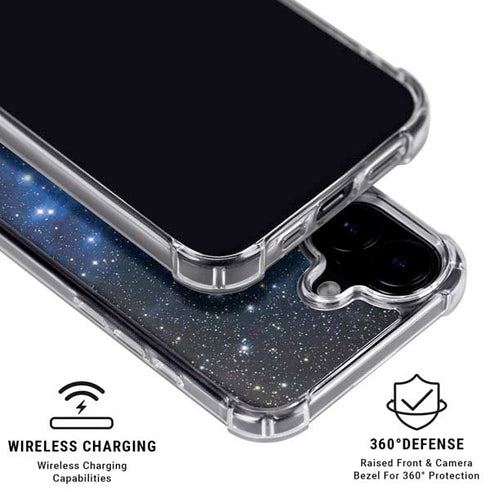 Space The Pleiades iPhone 17 Clear Case