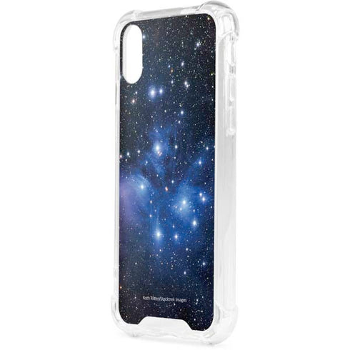Space The Pleiades iPhone XS Clear Case