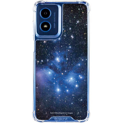 Space The Pleiades Moto G 5G (2024) Clear Case