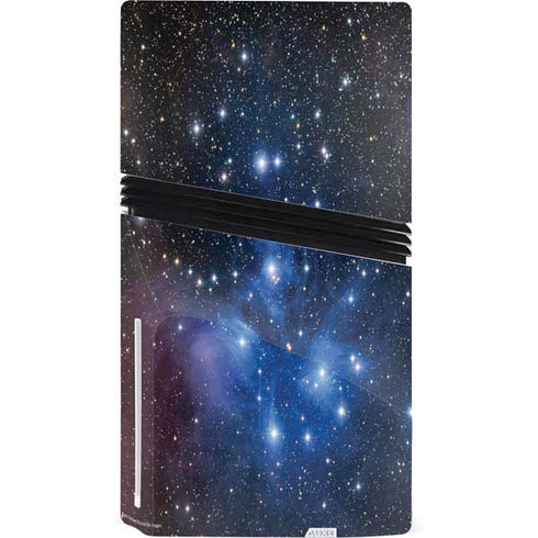 Space The Pleiades PS5 Pro Disk Console Skin