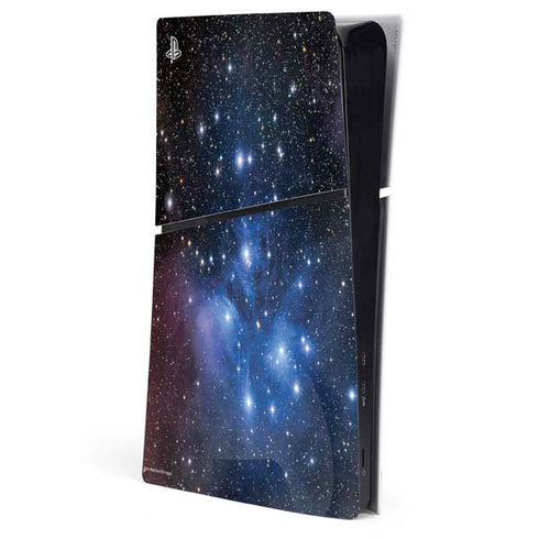 Space The Pleiades PS5 Slim Digital Edition Console Skin