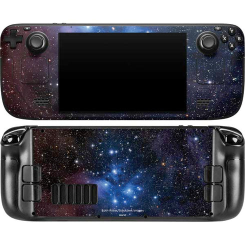 Space The Pleiades Steam Deck Handheld Gaming Computer OLED Skin