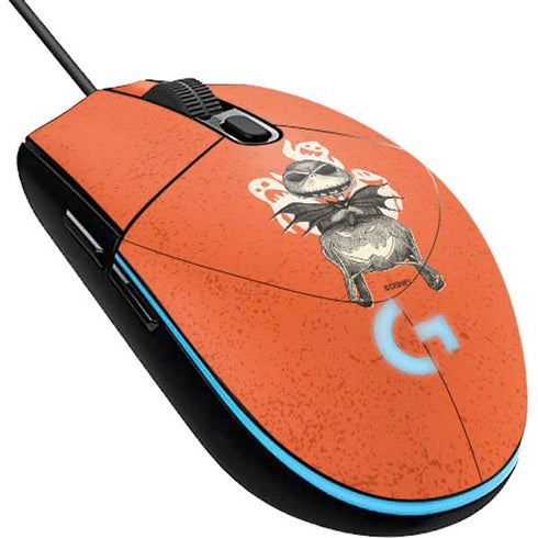 Disney The Nightmare Before Christmas The Pumpkin King G203 Prodigy RGB Wired Gaming Mouse Skin