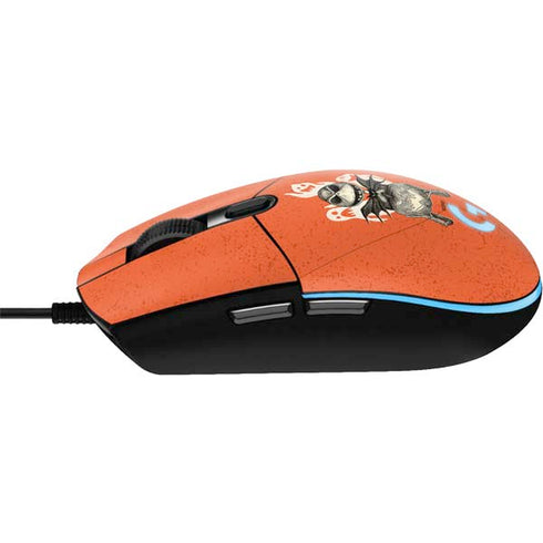 Disney The Nightmare Before Christmas The Pumpkin King G203 Prodigy RGB Wired Gaming Mouse Skin