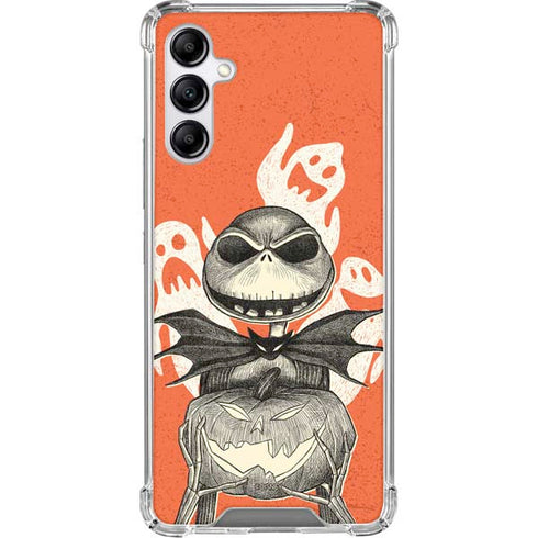 Disney The Nightmare Before Christmas The Pumpkin King Gabb Phone 4 Clear Case