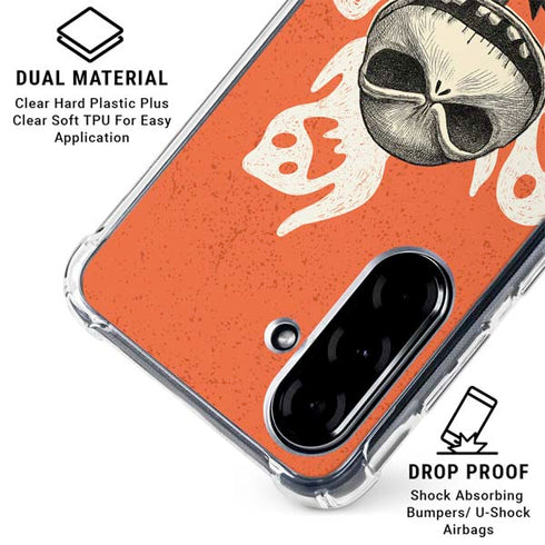 Disney The Nightmare Before Christmas The Pumpkin King Galaxy A36 5G Clear Case