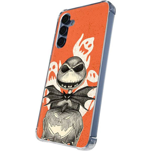 Disney The Nightmare Before Christmas The Pumpkin King Galaxy A55 5G Clear Case