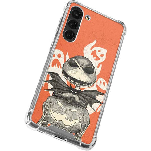 Disney The Nightmare Before Christmas The Pumpkin King Galaxy S24 FE Clear Case
