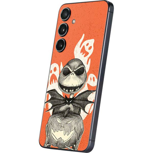 Disney The Nightmare Before Christmas The Pumpkin King Galaxy S25 Plus Skin