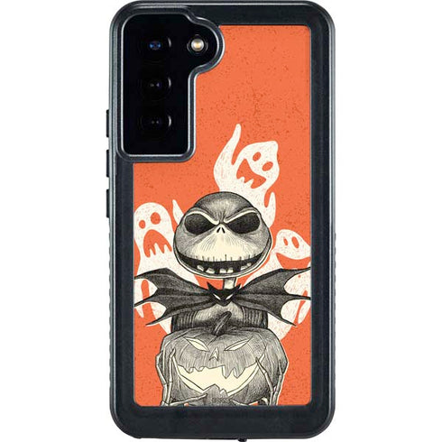 Disney The Nightmare Before Christmas The Pumpkin King Galaxy S24 Plus Waterproof Case