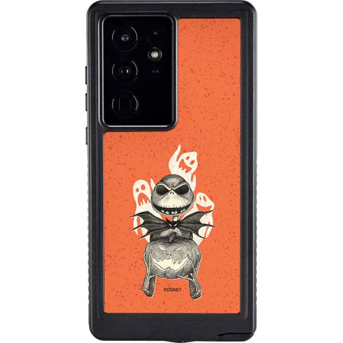 Disney The Nightmare Before Christmas The Pumpkin King Galaxy S24 Ultra Waterproof Case