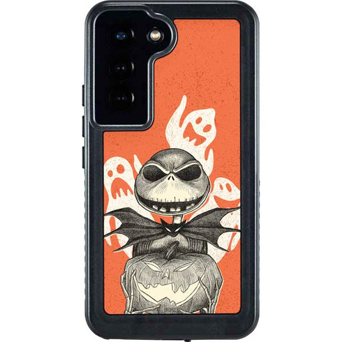 Disney The Nightmare Before Christmas The Pumpkin King Galaxy S24 Waterproof Case