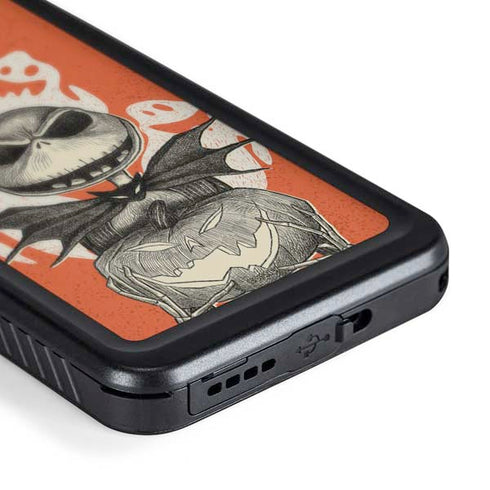 Disney The Nightmare Before Christmas The Pumpkin King Galaxy S24 Waterproof Case