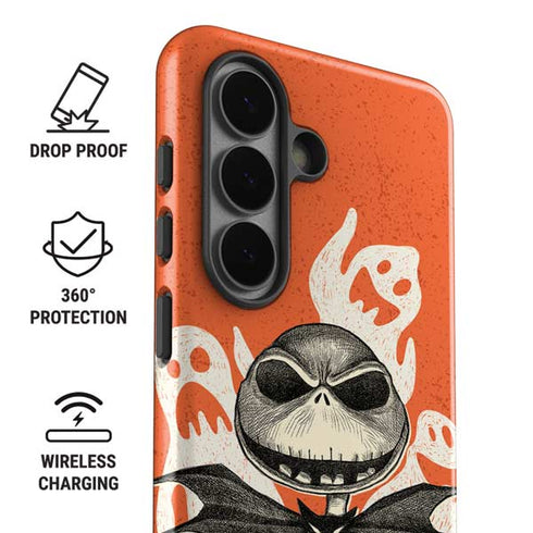 Disney The Nightmare Before Christmas The Pumpkin King Galaxy S26 Impact Case