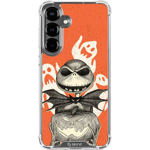 Disney The Nightmare Before Christmas The Pumpkin King Galaxy S26 Plus Clear Case