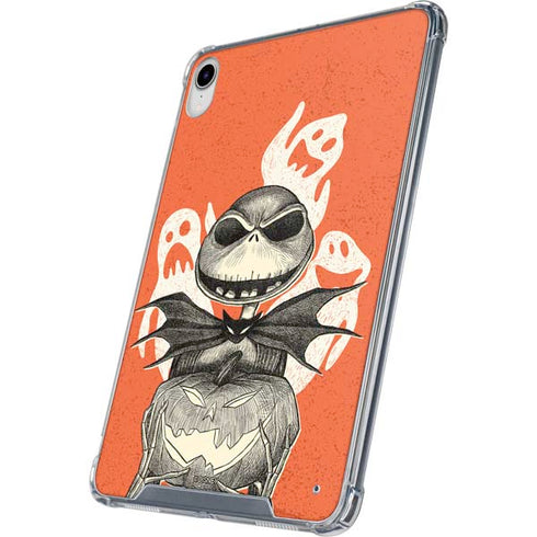 Disney The Nightmare Before Christmas The Pumpkin King iPad 11th Gen (2025) Clear Case