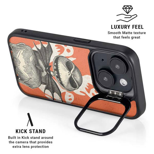 Disney The Nightmare Before Christmas The Pumpkin King iPhone 15 Plus Kickstand Case