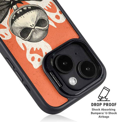 Disney The Nightmare Before Christmas The Pumpkin King iPhone 15 Plus Kickstand Case
