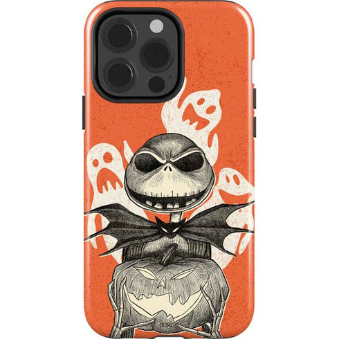 Disney The Nightmare Before Christmas The Pumpkin King iPhone 15 Pro Impact Case