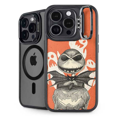 Disney The Nightmare Before Christmas The Pumpkin King iPhone 15 Pro Kickstand Case