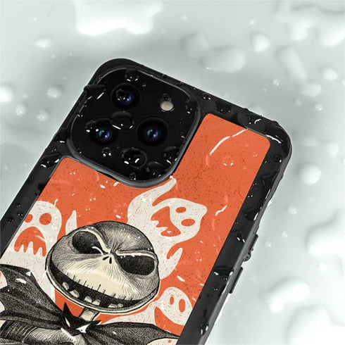Disney The Nightmare Before Christmas The Pumpkin King iPhone 15 Pro Waterproof Case