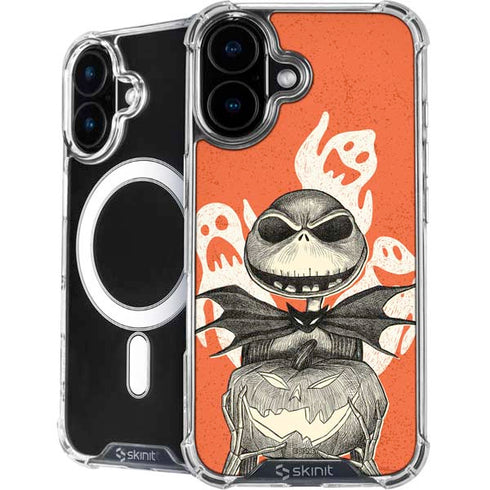 Disney The Nightmare Before Christmas The Pumpkin King iPhone 16 Plus MagSafe Case