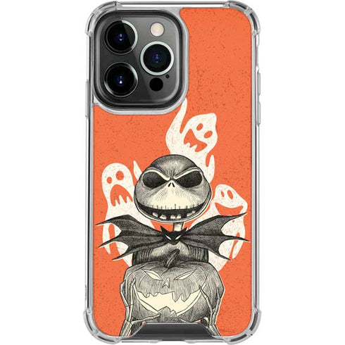 Disney The Nightmare Before Christmas The Pumpkin King iPhone 16 Pro Clear Case