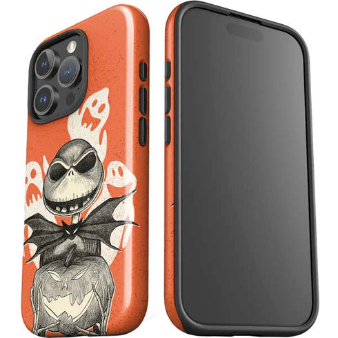 Disney The Nightmare Before Christmas The Pumpkin King iPhone 16 Pro Impact Case