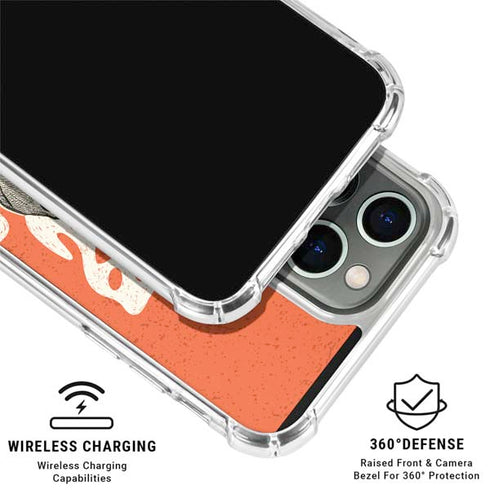 Disney The Nightmare Before Christmas The Pumpkin King iPhone 16 Pro Max Clear Case