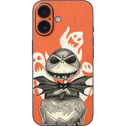 Disney The Nightmare Before Christmas The Pumpkin King iPhone 16 Skin