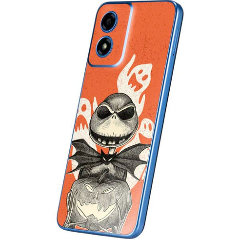 Disney The Nightmare Before Christmas The Pumpkin King Moto G Play 4G (2024) Skin