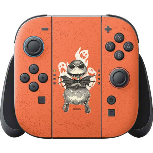 Disney The Nightmare Before Christmas The Pumpkin King Nintendo Switch 2 (2025) Joy-Con Controller Skin