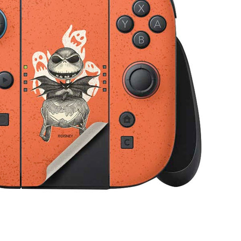 Disney The Nightmare Before Christmas The Pumpkin King Nintendo Switch 2 (2025) Joy-Con Controller Skin