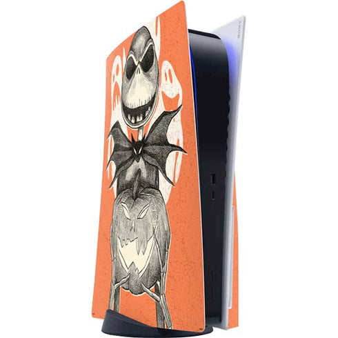 Disney The Nightmare Before Christmas The Pumpkin King PlayStation PS5 Skins