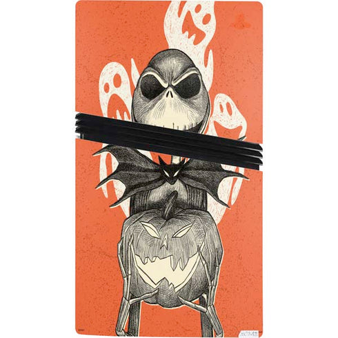 Disney The Nightmare Before Christmas The Pumpkin King PS5 Pro Console Skin