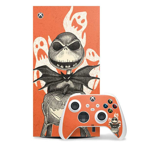 Disney The Nightmare Before Christmas The Pumpkin King Xbox Series X Skins
