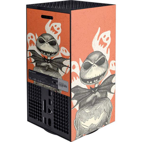 Disney The Nightmare Before Christmas The Pumpkin King XBox Series X Digital Edition Console Skin