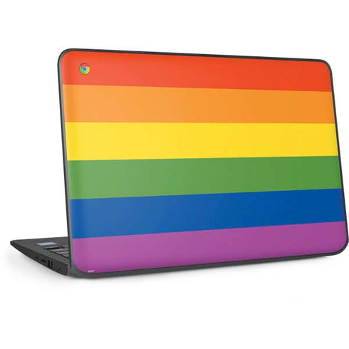 The Rainbow Flag HP Chromebook Skin