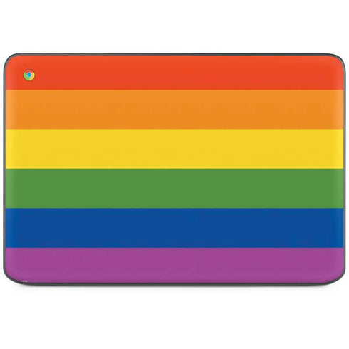 The Rainbow Flag HP Chromebook Skin