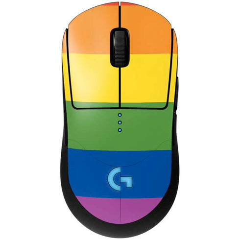 The Rainbow Flag G Pro Wireless Gaming Mouse Skin